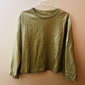 COS women’s pistachio Green Shirt